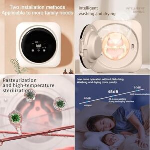 Mini Washing Machine, 3.5L Underwear Washing Machine for Apartments and RVs