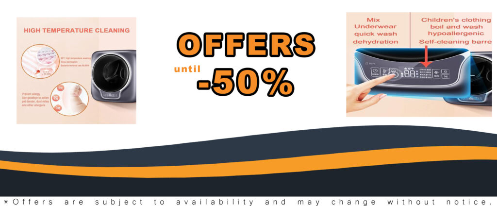 Electric Portable Wall Mounted Washing Machine with 3kg Stainless Steel Drum and 700 RPM