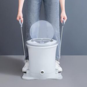 Manual Clothes Dryer Foot Powered Washing Machine for portable drying without electricity