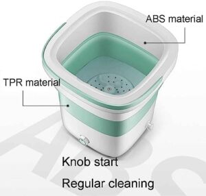 Portable Camping Washing Machine for baby clothes, bras, and socks - Foldable and compact design