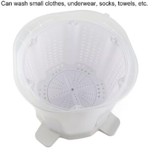 Manual washing machine, mini portable laundry washer for small spaces, dormitory washer