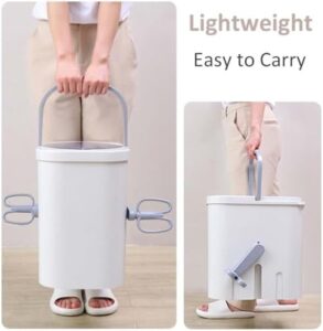 Portable Washing Machine - Manual Clothes Washer for Camping and RVs