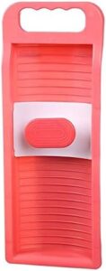 Washboard Convenient Mini Washboard - Red Portable Tool for Washing Underwear and Socks