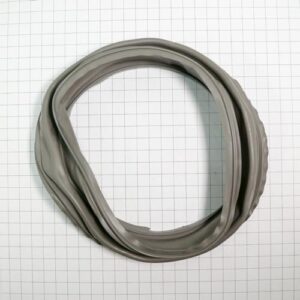 WPW10111435 Washing Machine Door Boot Seal installed on a washing machine door