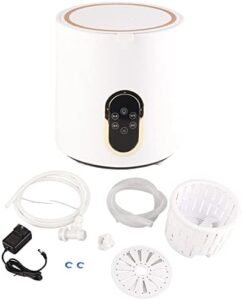 Mini Washing Machine, Full Automatic 100‑240V Portable Washer for Dormitory with Large Screen Touch Control