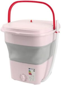 Haofy 16L Portable Washing Machine with Soft Spin Function and Drain Pipe