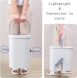 KEULEN Portable Hand Cranked Washing Machine – Compact and electricity-free washer for off-grid use