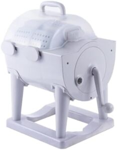 Mini Manual Washing Machine Non-electric Dryer with Spin Dry and Drainage Pipe
