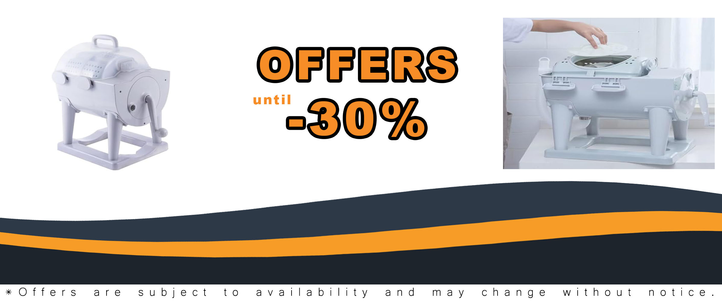 Mini Manual Washing Machine Non-electric Dryer with Spin Dry and Drainage Pipe