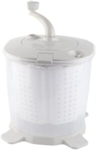 Manual Portable Washing Machine for small laundry loads, ideal for dorms and apartments.