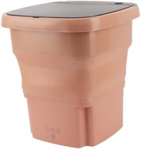 TOPINCN Mini Washing Machine - Foldable, Compact Design for Small Laundry Loads