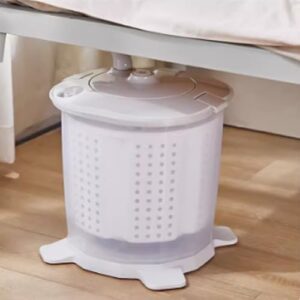 Mini Washing Machine for Camping, Portable Hand Washer for Small Loads like Underwear and Baby Clothes
