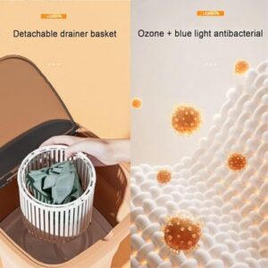 Cryfokt 15L Portable Washing Machine – Compact, Foldable Design for Convenient Laundry Anywhere