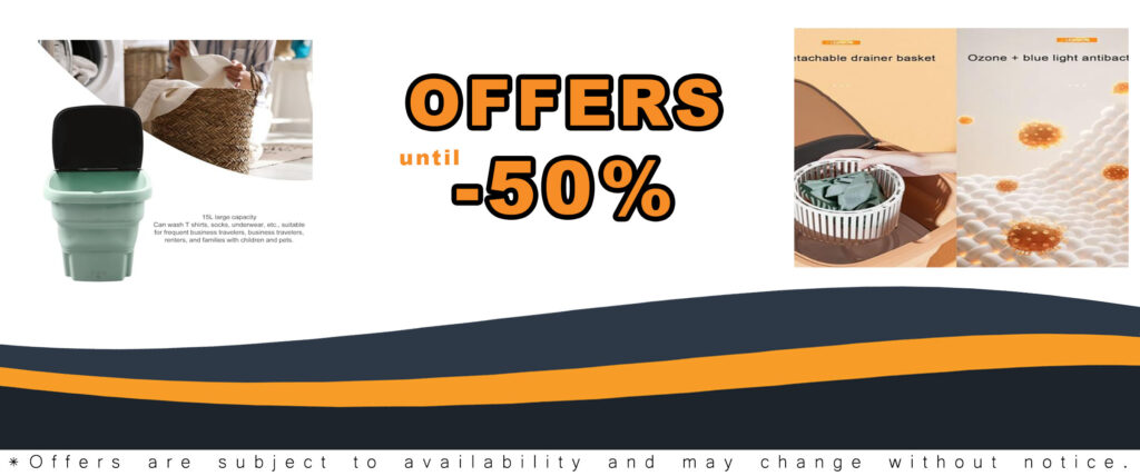 Cryfokt 15L Portable Washing Machine – Compact, Foldable Design for Convenient Laundry Anywhere