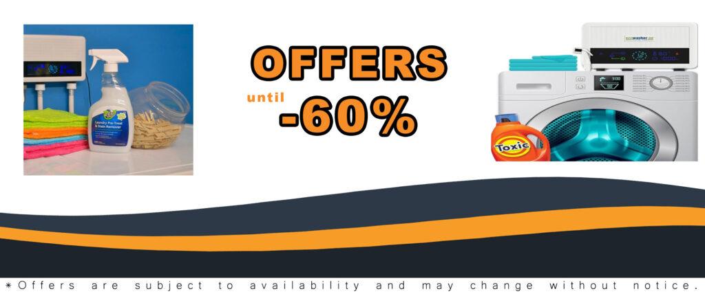 EcoWasher SE Laundry Cleaning System with Advanced Oxidation Technology