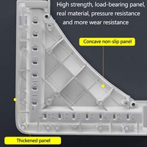 Multifunctional Base Adjustable Refrigerator Stand for Washing Machine, Refrigerator, and Dryer