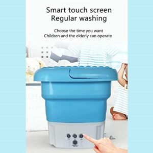Portable Mini Washing Machine: Foldable and Space-Saving Solution for Laundry and Produce