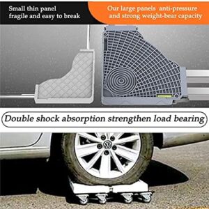 Universal Mobile Fridge Stand with adjustable feet and wheels for easy appliance mobility