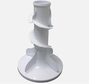 White Agitator compatible with Whirlpool WP3951744 for efficient washing machine performance