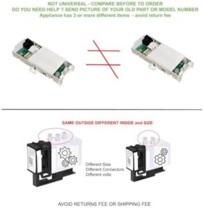 WP8183196 CKD83196 X Control Board for Whirlpool Washer Replacement