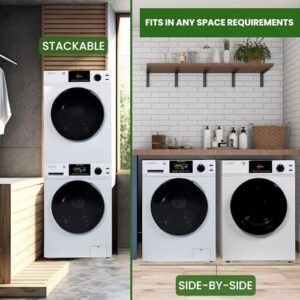Equator Digital Touch Apartment Washer and Dryer Set