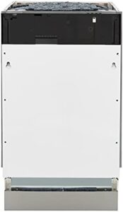 ZLINE Autograph Edition 18” Tallac Series Dishwasher with Champagne Bronze Handle and Custom Panel Ready Design