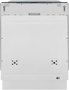 ZLINE Autograph Edition 24" Monument Series Dishwasher with Champagne Bronze Handle and Custom Panel Ready Design