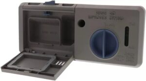 Dishwasher Dispenser Compatible for Whirlpool WPW10428217 W10428217 W10671905 installed in a Whirlpool dishwasher
