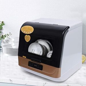 Countertop Dishwasher with 4 washing programs for small apartments and RVs