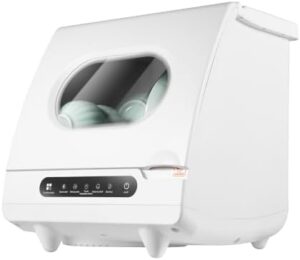 Portable Countertop Dishwasher for Apartment, Kitchen, RV, and Camping - Compact and Efficient Design