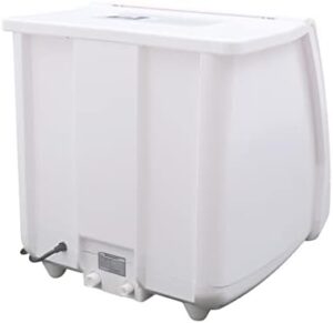 Compact Small Dishwasher with 3-Liter Water Tank and 5 Programs for Small Apartments, Dorms, and RVs