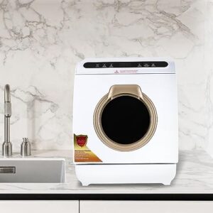 Compact Dishwasher with 7L Water Tank and 5 Cleaning Modes for Small Kitchens