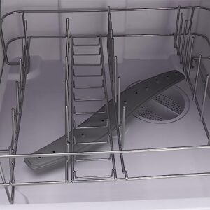 Portable countertop dishwasher with 72 hours lasting drying and leak-proof design
