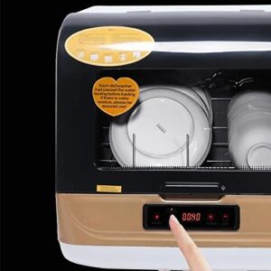 Portable Countertop Dishwasher 110V 1200W – Compact, high-temperature washing with air-dry function