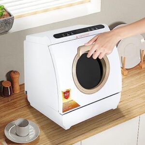 900W 3-in-1 Countertop Dishwasher – Compact and Efficient Design for Small Kitchens