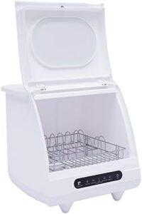 110V Countertop Dishwasher, portable, compact design, perfect for apartments, RVs, dorms