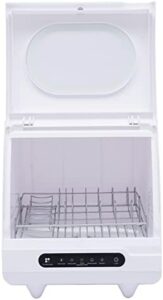110V Countertop Dishwasher, portable, compact design, perfect for apartments, RVs, dorms