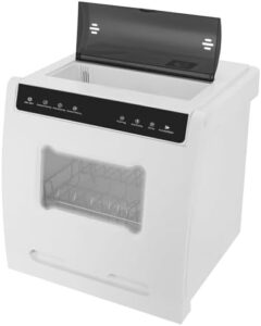 Portable Countertop Dishwasher for small apartments, dorms, and RVs with multiple washing modes