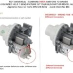 EAP2351283 PS2351283 OEM17497150 CKD497150X compatible Frigidaire Dishwasher Pump replacement part