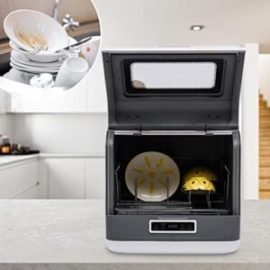 1200W Countertop Dishwasher – Portable, compact design with three washing modes, ideal for small spaces like apartments, boats, and RVs.