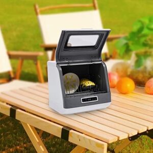 Portable Countertop Dishwasher with Air Dry Function for Small Apartments, Dorms, and RVs  