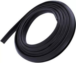 W11177741 W10300924V Dishwasher Gasket Replacement for Whirlpool OEM, close-up of gasket installed in dishwasher