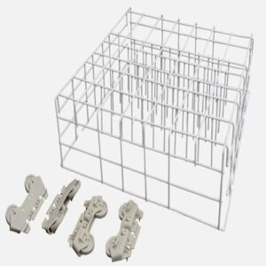 Lower rack for Whirlpool dishwasher, AP4303664, W10161215, durable, replacement part