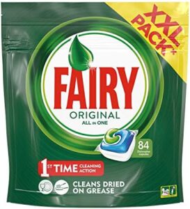 Fairy All In 1 Dishwasher Tabs Original pack of 3 for powerful cleaning and freshness