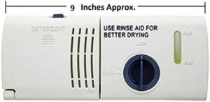 GLOB PRO SOLUTIONS Dishwasher Detergent & Rinse Aid Dispenser for spotless, eco-friendly dishwashing