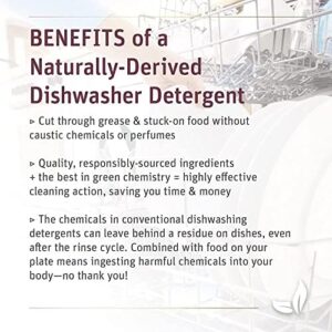 Grab Green Automatic Dishwashing Detergent Pods, fragrance-free, plant-based, powerful grease removal