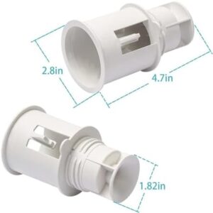 Lower Spray Arm Base for General Electric Dishwasher Models ADW1100N20WW, ADW1100N30BB, GFSD234P00BB