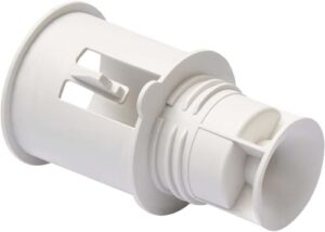 Lower Spray Arm Base Replacement for Hotpoint dishwashers HDA2100 models, showing a close-up of the part.
