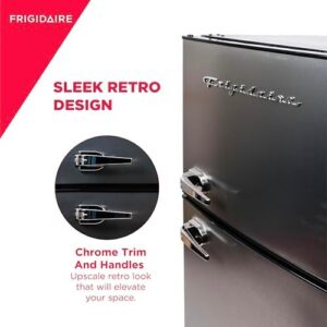 Frigidaire EFR751 2 Door Apartment Size Refrigerator with Stainless Steel Finish  