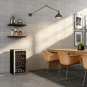 Danby DWC036A1BSSDB-6 Wine Cooler with Glass Door